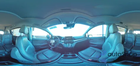 2018 Honda Odyssey Exl z USA, uszkodzony, nr VIN 5FNRL6H71JB036592